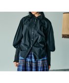 【ニコアンド/niko and】のMODE NORM CORE ドロストマトンスリーブシャツ 人気、トレンドファッション・服の通販 founy(ファニー) ファッション Fashion レディースファッション WOMEN トップス・カットソー Tops/Tshirt シャツ/ブラウス Shirts/Blouses おすすめ Recommend インナー Inner カフス Cuffs シャーリング Shirring ストライプ Stripe スリーブ Sleeve 人気 Popularity 春 Spring thumbnail ブラック無地19|ID: prp329100004124456 ipo3291000000028499064