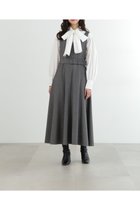 【ジルスチュアート/JILL STUART】のベルト付きフレアジャンパースカート ブラック|ID: prp329100004124599 ipo3291000000028559878