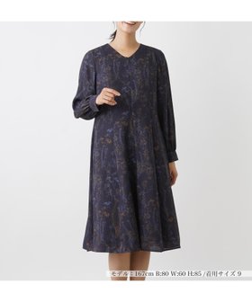 【レリアン/LEILIAN】のフレアワンピ-ス 人気、トレンドファッション・服の通販 founy(ファニー) ファッション Fashion レディースファッション WOMEN ワンピース Dress パターン Pattern フィット Fit フラワー Flower フレア Flare |ID:prp329100004125533