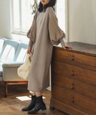 【その他のブランド/Other】のプリーツスリーブニットワンピース 人気、トレンドファッション・服の通販 founy(ファニー) ファッション Fashion レディースファッション WOMEN ワンピース Dress ニットワンピース Knit Dresses アクリル Acrylic スリーブ Sleeve プリーツ Pleats thumbnail ベージュ|ID: prp329100004125750 ipo3291000000028175773