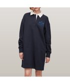 【トミーヒルフィガー/TOMMY HILFIGER】のTOMMY HILFIGER(トミーヒルフィガー) レギュラーバーシティクレストラガーワンピース 人気、トレンドファッション・服の通販 founy(ファニー) ファッション Fashion レディースファッション WOMEN ワンピース Dress ショルダー Shoulder ストレート Straight ドロップ Drop thumbnail ネイビー|ID: prp329100004125770 ipo3291000000028175879