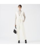 【カリテ/qualite】のダブルクロスドロストオールインワン 人気、トレンドファッション・服の通販 founy(ファニー) ファッション Fashion レディースファッション WOMEN ワンピース Dress オールインワン ワンピース All In One Dress タートルネック Turtleneck thumbnail アイボリー|ID: prp329100004125819 ipo3291000000028424714