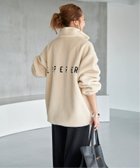 【スピック&スパン/Spick & Span】の《追加 》バックロゴボアブルゾン ナチュラル|ID: prp329100004126050 ipo3291000000028677877