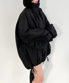 【ヘザー/Heather】のボリュームギャザーブルゾン 人気、トレンドファッション・服の通販 founy(ファニー) ファッション Fashion レディースファッション WOMEN アウター Coat Outerwear ブルゾン Blouson/Jackets おすすめ Recommend スタンド Stand フォルム Form ブルゾン Blouson ボトム Bottom ミドル Middle リボン Ribbon 人気 Popularity thumbnail ブラック|ID: prp329100004126103 ipo3291000000028943920