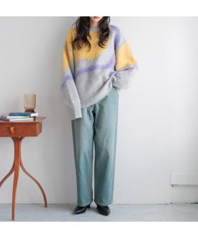 【ローリーズファーム/LOWRYS FARM】のニュアンスガラニットプルオーバーLS 人気、トレンドファッション・服の通販 founy(ファニー) ファッション Fashion レディースファッション WOMEN トップス・カットソー Tops/Tshirt ニット Knit Tops プルオーバー Pullover A/W・秋冬 Aw・Autumn/Winter・Fw・Fall-Winter スラックス Slacks タイトスカート Tight Skirt デニム Denim ベロア Velor |ID:prp329100004126156