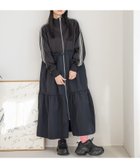 【ローリーズファーム/LOWRYS FARM】のトラックドッキングワンピース 人気、トレンドファッション・服の通販 founy(ファニー) ファッション Fashion レディースファッション WOMEN ワンピース Dress ジャージー Jersey ドッキング Docking フロント Front ポケット Pocket リメイク Remake 羽織 Haori thumbnail ブラック09|ID: prp329100004126209 ipo3291000000028568618