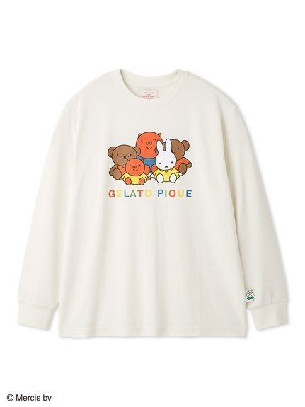 【ジェラート ピケ/gelato pique】の【Dick Bruna】【UNISEX】ワンポイントロンT 人気、トレンドファッション・服の通販 founy(ファニー) 　ファッション　Fashion　レディースファッション　WOMEN　トップス・カットソー　Tops/Tshirt　ロング / Tシャツ　T-Shirts　ユニセックス　Unisex　キャラクター　Character　プリント　Print　ロング　Long　ワンポイント　One Point　 other-1|ID: prp329100004126313 ipo3291000000028898628