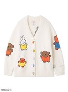 【ジェラート ピケ/gelato pique】の【Dick Bruna】【UNISEX】ベビモコ総柄ジャガードカーディガン CRM[004]|ID: prp329100004126316 ipo3291000000028591211