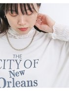 【サマンサモスモス/Samansa Mos2】のシアージャカードロンT 人気、トレンドファッション・服の通販 founy(ファニー) ファッション Fashion レディースファッション WOMEN トップス・カットソー Tops/Tshirt ロング / Tシャツ T-Shirts おすすめ Recommend カットソー Cut And Sew キャミソール Camisole ロング Long thumbnail オフホワイト|ID: prp329100004126393 ipo3291000000028181336