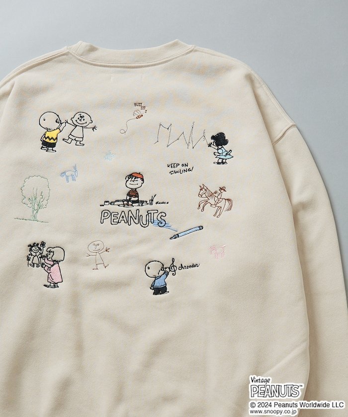 【フリークスストア/FREAK'S STORE】のPEANUTS/ピーナッツ 別注 刺繍スウェット【限定展開】 24AW インテリア・キッズ・メンズ・レディースファッション・服の通販 founy(ファニー) https://founy.com/ ファッション Fashion レディースファッション WOMEN トップス・カットソー Tops/Tshirt パーカ Sweats スウェット Sweat 2024年 2024 2024-2025秋冬・A/W Aw/Autumn/Winter/Fw/Fall/2024-2025 A/W・秋冬 Aw・Autumn/Winter・Fw・Fall-Winter 冬 Winter キャラクター Character シンプル Simple スウェット Sweat スペシャル Special フィット Fit フロント Front 別注 Special Order |ID: prp329100004126425 ipo3291000000028717357