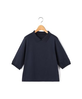 【キース/KEITH】のNaosポロカラーカットソー 人気、トレンドファッション・服の通販 founy(ファニー) ファッション Fashion レディースファッション WOMEN トップス・カットソー Tops/Tshirt カットソー Cut and Sewn カットソー Cut And Sew スリット Slit バランス Balance |ID:prp329100004126924