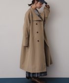 【センスオブプレイス/SENSE OF PLACE by URBAN RESEARCH】のスタンドカラーロングコート 人気、トレンドファッション・服の通販 founy(ファニー) ファッション Fashion レディースファッション WOMEN アウター Coat Outerwear コート Coats 2024年 2024 2024-2025秋冬・A/W Aw/Autumn/Winter/Fw/Fall/2024-2025 A/W・秋冬 Aw・Autumn/Winter・Fw・Fall-Winter 冬 Winter シンプル Simple スウェット Sweat ロング Long 春 Spring 秋 Autumn/Fall thumbnail BEIGE|ID: prp329100004127122 ipo3291000000028607022