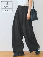 【コカ/COCA】のスーパーワイドナイロンパンツ 人気、トレンドファッション・服の通販 founy(ファニー) ファッション Fashion レディースファッション WOMEN パンツ Pants ポケット Pocket ワイド Wide thumbnail Black|ID: prp329100004127127 ipo3291000000028794147