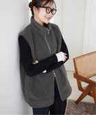 【スローブ イエナ/SLOBE IENA】のボアスタンドベスト 人気、トレンドファッション・服の通販 founy(ファニー) ファッション Fashion レディースファッション WOMEN アウター Coat Outerwear トップス・カットソー Tops/Tshirt ベスト/ジレ Gilets/Vests 2024年 2024 2024-2025秋冬・A/W Aw/Autumn/Winter/Fw/Fall/2024-2025 A/W・秋冬 Aw・Autumn/Winter・Fw・Fall-Winter おすすめ Recommend なめらか Smooth スウェット Sweat スタンド Stand デニム Denim フェミニン Feminine フロント Front ベスト Vest ポケット Pocket エレガント 上品 Elegant 定番 Standard thumbnail グレー|ID: prp329100004127236 ipo3291000000029182675