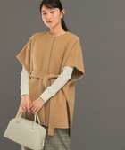 【アーバンリサーチ ロッソ/URBAN RESEARCH ROSSO】のウールカシミヤリバーポンチョコート BEIGE|ID: prp329100004127261 ipo3291000000028943141