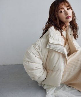 【ミスティ ウーマン/mysty woman】の中綿ショートブルゾン 人気、トレンドファッション・服の通販 founy(ファニー) ファッション Fashion レディースファッション WOMEN アウター Coat Outerwear ブルゾン Blouson/Jackets ショート Short スリーブ Sleeve ブルゾン Blouson ビジネス 仕事 通勤 Business 防寒 Cold Protection |ID:prp329100004127480