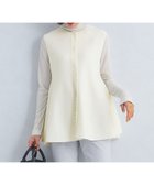 【その他のブランド/Other】のプチ フェイクパール ペプラム ジレ ニット -ウォッシャブル- WHITE|ID: prp329100004127581 ipo3291000000028682187