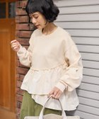 【フリークスストア/FREAK'S STORE】の裾フリルピグメントスウェット 24AW 人気、トレンドファッション・服の通販 founy(ファニー) ファッション Fashion レディースファッション WOMEN トップス・カットソー Tops/Tshirt パーカ Sweats スウェット Sweat 2024年 2024 2024-2025秋冬・A/W Aw/Autumn/Winter/Fw/Fall/2024-2025 A/W・秋冬 Aw・Autumn/Winter・Fw・Fall-Winter 冬 Winter スウェット Sweat ドッキング Docking バランス Balance フェミニン Feminine thumbnail オフホワイト|ID: prp329100004127596 ipo3291000000028740192