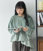 【フリークスストア/FREAK'S STORE】の裾フリルピグメントスウェット 24AW 人気、トレンドファッション・服の通販 founy(ファニー) ファッション Fashion レディースファッション WOMEN トップス・カットソー Tops/Tshirt パーカ Sweats スウェット Sweat 2024年 2024 2024-2025秋冬・A/W Aw/Autumn/Winter/Fw/Fall/2024-2025 A/W・秋冬 Aw・Autumn/Winter・Fw・Fall-Winter 冬 Winter スウェット Sweat ドッキング Docking バランス Balance フェミニン Feminine thumbnail オリーブ|ID: prp329100004127596 ipo3291000000028740194