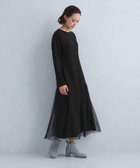 【その他のブランド/Other】のチュール ドッキング ワンピース -ウォッシャブル- BLACK|ID: prp329100004127687 ipo3291000000028197443