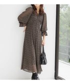 【ミスティ ウーマン/mysty woman】の小花柄エンパイアワンピース 人気、トレンドファッション・服の通販 founy(ファニー) ファッション Fashion レディースファッション WOMEN ワンピース Dress おすすめ Recommend インナー Inner サンダル Sandals シアー Sheer スポーツ Sports ダウン Down リボン Ribbon 厚底 Platforms thumbnail ブラック09|ID: prp329100004127720 ipo3291000000028197645