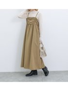 【サマンサモスモス/Samansa Mos2】のシアーグログランキャミワンピース 人気、トレンドファッション・服の通販 founy(ファニー) ファッション Fashion レディースファッション WOMEN ワンピース Dress キャミワンピース No Sleeve Dresses インナー Inner キャミワンピース Cami Dress シンプル Simple フレア Flare ロング Long thumbnail キャメル|ID: prp329100004127728 ipo3291000000028197704