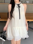 【ゾエ ジェンコ/Zoe Jenko】のティアードシアーワンピース 10386 人気、トレンドファッション・服の通販 founy(ファニー) ファッション Fashion レディースファッション WOMEN ワンピース Dress シアー Sheer thumbnail アイボリー|ID: prp329100004127735 ipo3291000000028197732