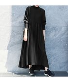 【ガール/GIRL】のタートルネックニットフレアロングワンピース 人気、トレンドファッション・服の通販 founy(ファニー) ファッション Fashion レディースファッション WOMEN ワンピース Dress 冬 Winter thumbnail BK|ID: prp329100004127750 ipo3291000000028585145