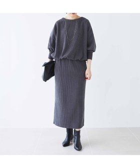 【ルクールブラン/le.coeur blanc】のカットコーデュロイプルオーバー スカートセット 人気、トレンドファッション・服の通販 founy(ファニー) ファッション Fashion レディースファッション WOMEN スカート Skirt おすすめ Recommend コーデュロイ Corduroy セットアップ Set Up バランス Balance リラックス Relax 冬 Winter 秋 Autumn/Fall |ID:prp329100004127755