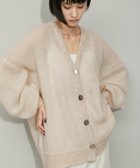 【アダム エ ロペ/ADAM ET ROPE'】の【WEB限定】ダブルモヘヤニットカーディガン ベージュ(27)|ID: prp329100004127817 ipo3291000000028631092