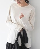 【アールピーエス/rps】のクルーネック無地長袖Tシャツ アイボリー|ID: prp329100004127834 ipo3291000000028792653