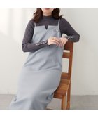 【ナチュラルクチュール/natural couture】の【WEB限定】キーネック圧縮ニットキャミワンピース 人気、トレンドファッション・服の通販 founy(ファニー) ファッション Fashion レディースファッション WOMEN ワンピース Dress キャミワンピース No Sleeve Dresses キャミワンピース Cami Dress ショルダー Shoulder ショート Short シンプル Simple スウェット Sweat スリット Slit タートルネック Turtleneck リブニット Rib Knit リラックス Relax ロング Long A/W・秋冬 Aw・Autumn/Winter・Fw・Fall-Winter 2024年 2024 2024-2025秋冬・A/W Aw/Autumn/Winter/Fw/Fall/2024-2025 thumbnail サックスブルー|ID: prp329100004128188 ipo3291000000028205807