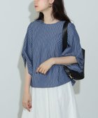 【ビームス ハート/BEAMS HEART】のボリュームスリーブ ブラウス 人気、トレンドファッション・服の通販 founy(ファニー) ファッション Fashion レディースファッション WOMEN トップス・カットソー Tops/Tshirt シャツ/ブラウス Shirts/Blouses ボリュームスリーブ / フリル袖 Volume Sleeve エレガント 上品 Elegant ジャケット Jacket ストレート Straight スリーブ Sleeve タイトスカート Tight Skirt デニム Denim バランス Balance ヘムライン Hemline おすすめ Recommend ビジネス 仕事 通勤 Business thumbnail NAVY STRIPE|ID: prp329100004128588 ipo3291000000028283660