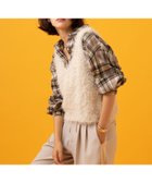 【ベイフロー/BAYFLOW】のヒップまでカバーできる アソートチェックBIGシャツ 人気、トレンドファッション・服の通販 founy(ファニー) ファッション Fashion レディースファッション WOMEN トップス・カットソー Tops/Tshirt シャツ/ブラウス Shirts/Blouses A/W・秋冬 Aw・Autumn/Winter・Fw・Fall-Winter おすすめ Recommend サテン Satin チェック Check デニム Denim バランス Balance ビッグ Big ベスト Vest 定番 Standard 羽織 Haori thumbnail ベージュ55|ID: prp329100004128596 ipo3291000000028649114