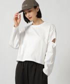 【ラコレ/LAKOLE】のカットアウト長袖プルオーバー 人気、トレンドファッション・服の通販 founy(ファニー) ファッション Fashion レディースファッション WOMEN トップス・カットソー Tops/Tshirt プルオーバー Pullover スリット Slit ボトム Bottom 長袖 Long Sleeve thumbnail 無地オフ11|ID: prp329100004128858 ipo3291000000028512245