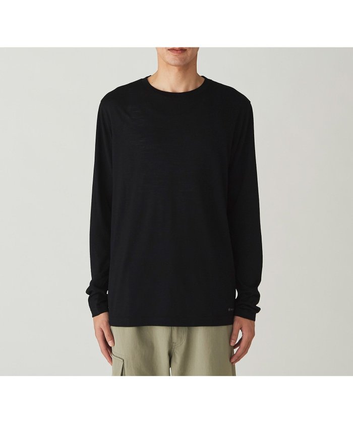 【スノーピーク/SNOW PEAK】のMerino Wool Long Sleeve T-Shirt インテリア・キッズ・メンズ・レディースファッション・服の通販 founy(ファニー) https://founy.com/ ファッション Fashion レディースファッション WOMEN トップス・カットソー Tops/Tshirt シャツ/ブラウス Shirts/Blouses ロング / Tシャツ T-Shirts インナー Inner 洗える Washable シンプル Simple ストレート Straight スリーブ Sleeve ロング Long おすすめ Recommend |ID: prp329100004128860 ipo3291000000028214856