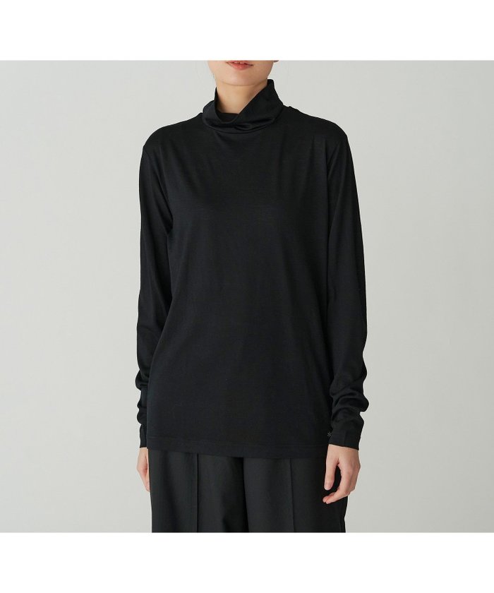 【スノーピーク/SNOW PEAK】のMerino Wool Turtleneck Long Sleeve T-Shirt インテリア・キッズ・メンズ・レディースファッション・服の通販 founy(ファニー) https://founy.com/ ファッション Fashion レディースファッション WOMEN トップス・カットソー Tops/Tshirt シャツ/ブラウス Shirts/Blouses ロング / Tシャツ T-Shirts タートルネック Turtleneck アウトドア Outdoor 洗える Washable シンプル Simple スリーブ Sleeve ハイネック High Neck フィット Fit ロング Long おすすめ Recommend |ID: prp329100004128861 ipo3291000000028214866