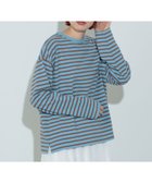 【ビームス ハート/BEAMS HEART】のユルボーダー ロングスリーブTシャツ 人気、トレンドファッション・服の通販 founy(ファニー) ファッション Fashion レディースファッション WOMEN トップス・カットソー Tops/Tshirt シャツ/ブラウス Shirts/Blouses ロング / Tシャツ T-Shirts インナー Inner ウェーブ Wave カットソー Cut And Sew シンプル Simple ストレート Straight スリーブ Sleeve デニム Denim 定番 Standard 人気 Popularity 長袖 Long Sleeve ボーダー Border ロング Long thumbnail BLUE*BROWN|ID: prp329100004128865 ipo3291000000028790463