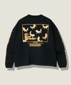 【ゴースローキャラバン/go slow caravan】のUSA/CスクエアLOGOバックプリントミドルTEE 人気、トレンドファッション・服の通販 founy(ファニー) ファッション Fashion レディースファッション WOMEN バッグ Bag カットソー Cut And Sew グラフィック Graphic スクエア Square スリーブ Sleeve プリント Print ロング Long ワイド Wide 定番 Standard thumbnail ブラック|ID: prp329100004128900 ipo3291000000028716312