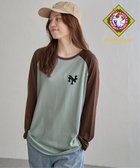 【エルビーシー/LBC】のNYキューバーンズロンT 人気、トレンドファッション・服の通販 founy(ファニー) ファッション Fashion レディースファッション WOMEN トップス・カットソー Tops/Tshirt ロング / Tシャツ T-Shirts スポーツ Sports トレンド Trend ラウンド Round thumbnail ミントグリーン|ID: prp329100004128942 ipo3291000000028215395