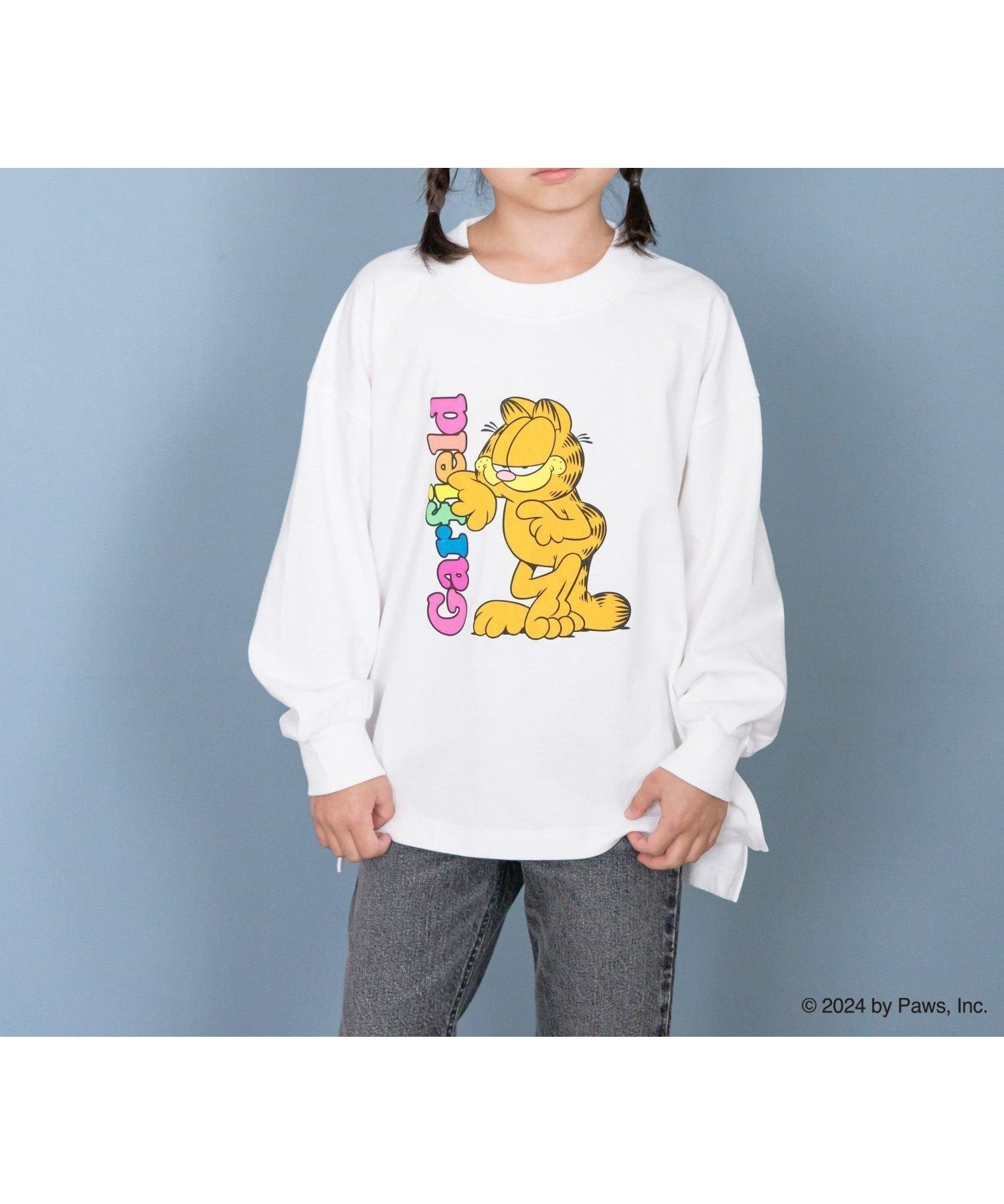 【ローリーズファーム/LOWRYS FARM / KIDS】のGARFIELDロンT 人気、トレンドファッション・服の通販 founy(ファニー) 　ファッション　Fashion　キッズファッション　KIDS　キャラクター　Character　ネオン　Neon　プリント　Print　ボックス　Box　人気　Popularity　定番　Standard　 other-1|ID: prp329100004128997 ipo3291000000028341304