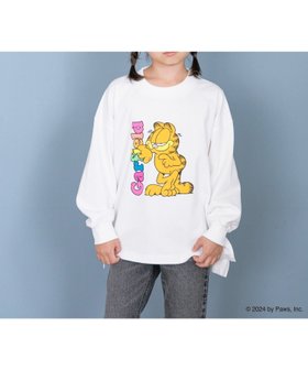 【ローリーズファーム/LOWRYS FARM / KIDS】のGARFIELDロンT 人気、トレンドファッション・服の通販 founy(ファニー) ファッション Fashion キッズファッション KIDS キャラクター Character ネオン Neon プリント Print ボックス Box 人気 Popularity 定番 Standard |ID:prp329100004128997