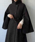 【ジュノア/JUNOAH】のLouere 2wayハイネックコート 人気、トレンドファッション・服の通販 founy(ファニー) ファッション Fashion レディースファッション WOMEN アウター Coat Outerwear コート Coats ハイネック High Neck thumbnail ダークグレー|ID: prp329100004129358 ipo3291000000028788814