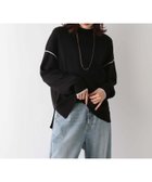 【グローバルワーク/GLOBAL WORK】のメルティパイピングプルオーバー/904806 人気、トレンドファッション・服の通販 founy(ファニー) ファッション Fashion レディースファッション WOMEN トップス・カットソー Tops/Tshirt プルオーバー Pullover ショルダー Shoulder スリット Slit ドロップ Drop ボトム Bottom リラックス Relax 無地 Plain Color thumbnail ブラック×パールベージュ09|ID: prp329100004129381 ipo3291000000028512089