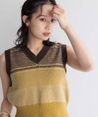 【ローリーズファーム/LOWRYS FARM】のガラベスト 人気、トレンドファッション・服の通販 founy(ファニー) ファッション Fashion レディースファッション WOMEN アウター Coat Outerwear トップス・カットソー Tops/Tshirt ベスト/ジレ Gilets/Vests おすすめ Recommend アクリル Acrylic ストレート Straight トレンド Trend フェザーヤーン Feather Yarn ボトム Bottom ミックス Mix 楽ちん Easy thumbnail イエロー65|ID: prp329100004129394 ipo3291000000028228093