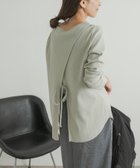 【アーバンリサーチ ドアーズ/URBAN RESEARCH DOORS】のGIZAコットンバックデザインプルオーバー 人気、トレンドファッション・服の通販 founy(ファニー) ファッション Fashion レディースファッション WOMEN トップス・カットソー Tops/Tshirt プルオーバー Pullover バッグ Bag 2024年 2024 2024-2025秋冬・A/W Aw/Autumn/Winter/Fw/Fall/2024-2025 A/W・秋冬 Aw・Autumn/Winter・Fw・Fall-Winter 冬 Winter カシミヤ Cashmere シルク Silk シンプル Simple フロント Front ボトム Bottom リボン Ribbon thumbnail L.GRAY|ID: prp329100004129441 ipo3291000000028791126