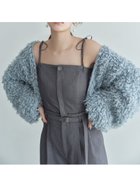 【フレイ アイディー/FRAY I.D】のシャギーボレロカーデ 人気、トレンドファッション・服の通販 founy(ファニー) ファッション Fashion レディースファッション WOMEN アウター Coat Outerwear ボレロ Bolero jackets おすすめ Recommend コンパクト Compact ボレロ Bolero ループ Loop ロング Long thumbnail BLU[086]|ID: prp329100004129481 ipo3291000000028229351