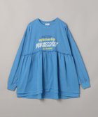 【コーエン/COEN】のフハクドッキングロゴプリントロングスリーブTシャツ 人気、トレンドファッション・服の通販 founy(ファニー) ファッション Fashion レディースファッション WOMEN トップス・カットソー Tops/Tshirt シャツ/ブラウス Shirts/Blouses ロング / Tシャツ T-Shirts おすすめ Recommend ガーリー Girly デニム Denim ドッキング Docking バランス Balance リメイク Remake thumbnail COBALT|ID: prp329100004129515 ipo3291000000028385839