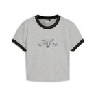 【プーマ/PUMA】のウィメンズ ダウンタウン グラフィック ベビー 半袖 Tシャツ 人気、トレンドファッション・服の通販 founy(ファニー) ファッション Fashion レディースファッション WOMEN トップス・カットソー Tops/Tshirt シャツ/ブラウス Shirts/Blouses ロング / Tシャツ T-Shirts グラフィック Graphic ダウン Down フロント Front ベビー Baby 半袖 Short Sleeve thumbnail Light Gray Heat|ID: prp329100004129557 ipo3291000000028230361