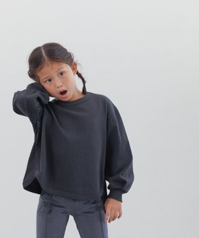 【ローリーズファーム/LOWRYS FARM / KIDS】のUSAソデボリュームプルオーバー 人気、トレンドファッション・服の通販 founy(ファニー) ファッション Fashion キッズファッション KIDS トップス・カットソー Tops/Tees/Kids シンプル Simple ソックス Socks ベーシック Basic ボトム Bottom ラウンド Round |ID:prp329100004129581